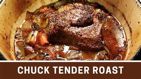 How To Cook Chuck Tender Roast Perfect Shredded Beef Youtube