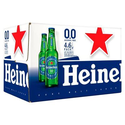 Heineken Lager 0 0 Non Alcoholic 24 X 330ml Smart Price Specials