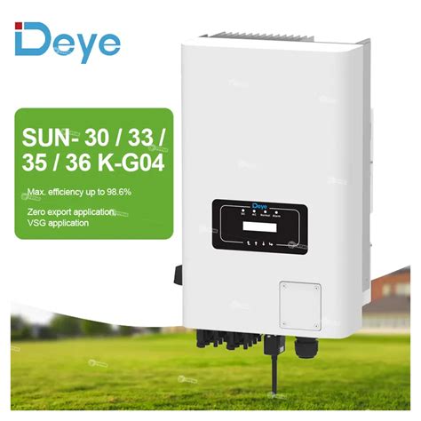 Wholesale Deye Three Phase String Inverter On Grid Inverter Sun