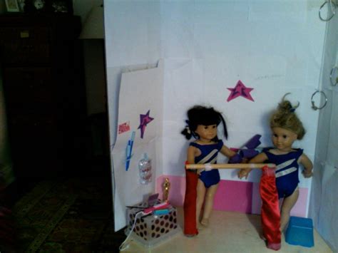 American Girl Craft Center A Doll Gymnastics Gym