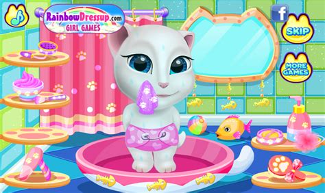 Talking Angela At Spa Session Play Online On Flash Museum 🕹️