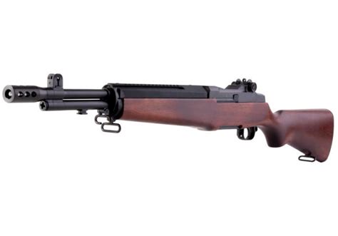 Marushin M1 Mini Garand Gbbr Walnut Stock Brown Redwolf