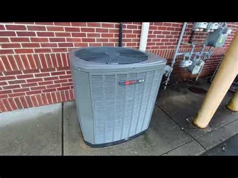 Trane Xr Air Conditioner Startup Shutdown Youtube