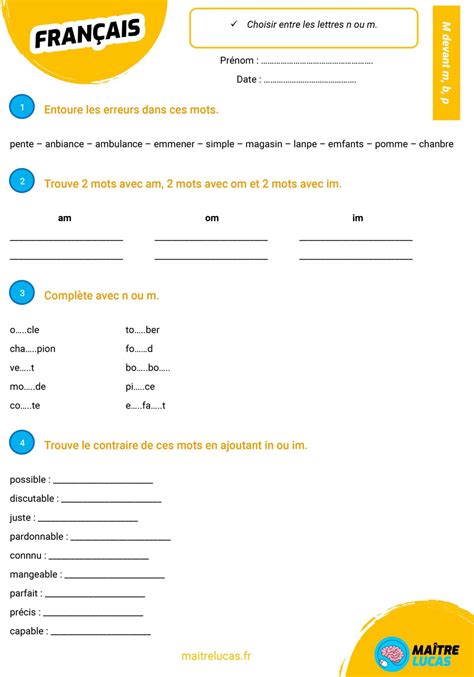 Fiche De Lecture M Devant M Bp Ce1 Cycle 2 Orthographe Pass Images