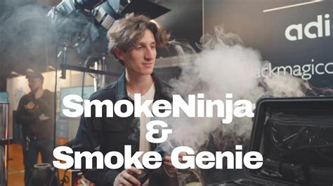 Smokeninja Smokegenie Handheld Smoke Machines Youtube