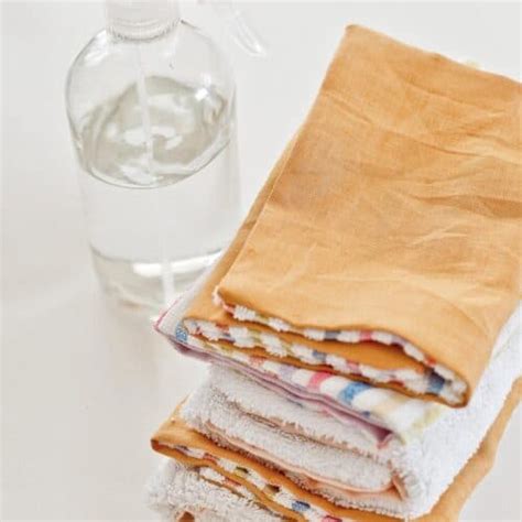 Unpaper Towels: How to Make Reusable Paper Towels with Fabric Scraps