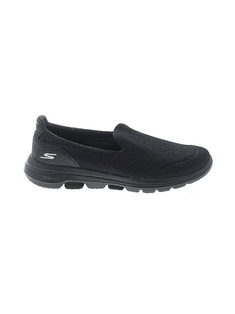 Skechers Solid Black Sneakers Size 7 1/2 - 60% off | thredUP