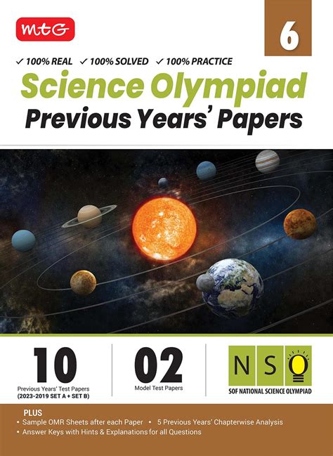 Buy Mtg Nso Class Olympiad Previous Years Papers Set A