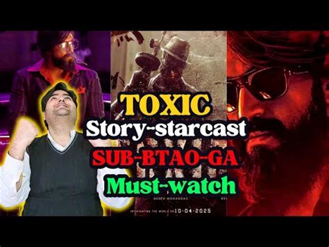 Yash 19 Update Toxic Teaser Review Yash YouTube