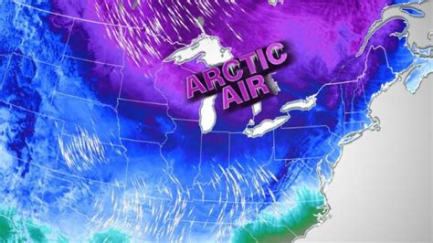 Coldest Arctic Blast Of The Season Sets The Northeast And Upper Midwest