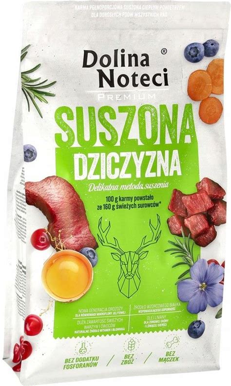 Karma Dolina Noteci Sucha Karma Dla Psa Premium Z Dzikiem 9Kg Ceny I