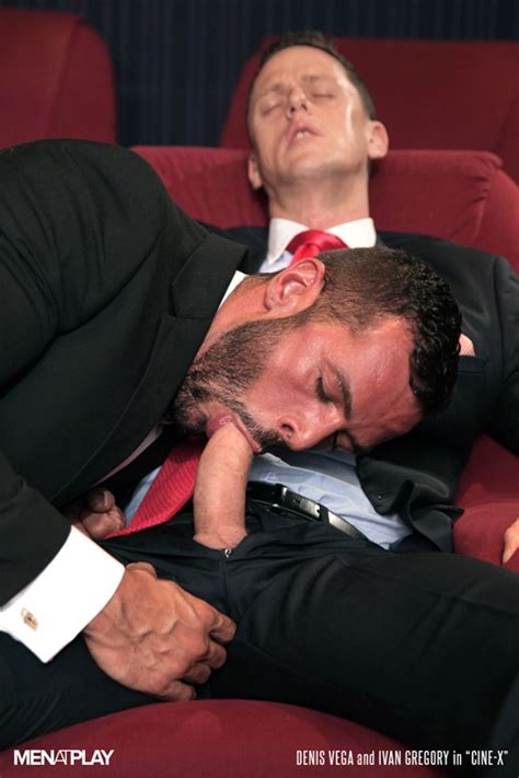 Horny Masculine Hunk Denis Vega Handsome Hung Stranger Fuck Each Other In XXX Cinema Rough