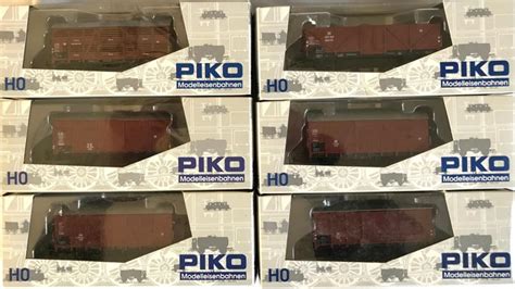 Piko H0 Freight Carriage 6 Matching Era III DB Catawiki