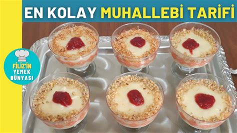 En Kolay Sade Muhallebi Tarifi Kolay Sütlü Tatlılar Kolay Tatlı