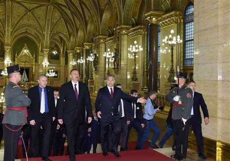 Ilham Aliyev And Hungarian Prime Minister Viktor Orban Held An Expanded