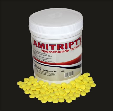 Amitriptyline Tablets Bp 25mg Packaging Type Bottles For Brain And