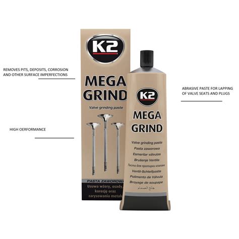 Паста Притирочная для Клапанов K2 Mega Grind 100 Г (W160) — Купить ...