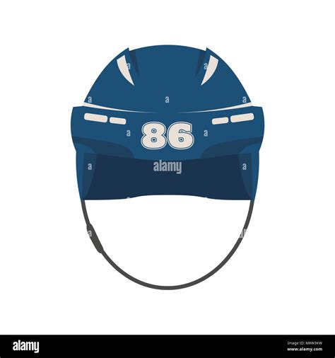 Ice Hockey Helmet Stock Vector Image And Art Alamy