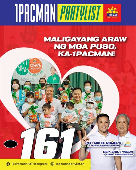 Ngayong Araw Ng Mga Puso Hatid Ng 1pacman Partylist Facebook