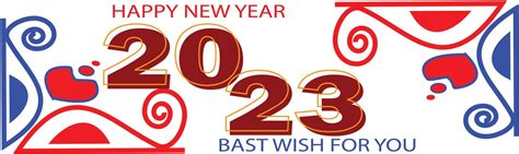 2023 New year banner 16801299 Vector Art at Vecteezy