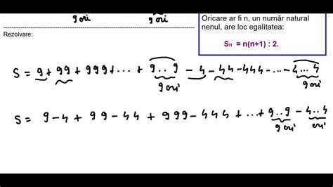 Suma Lui Gauss Formula Numere Impare