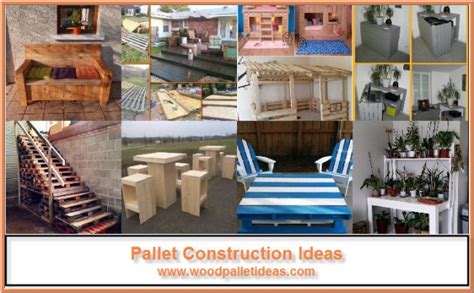 Pallet Construction Ideas – Wood Pallet Ideas