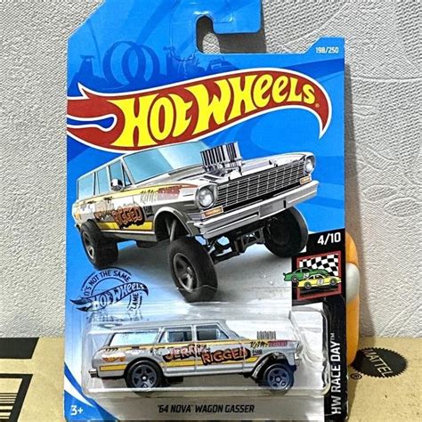 Jual Hot Wheels 64 Nova Wagon Gasser Abu Jerry Rigged Hw Race Day Shopee Indonesia