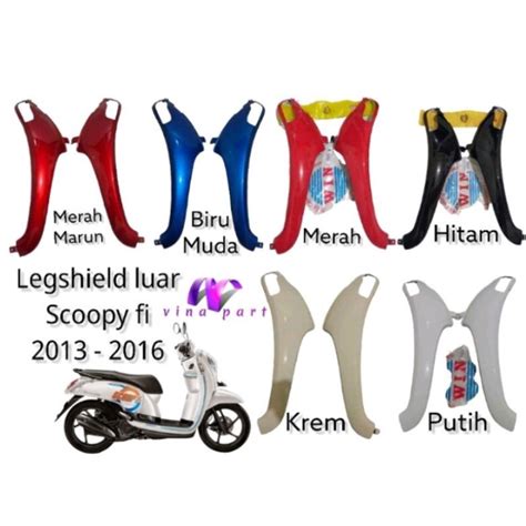 Jual Sayap Tebeng Samping Depan Set Kanan Dan Kiri Scoopy Fi Esp K16