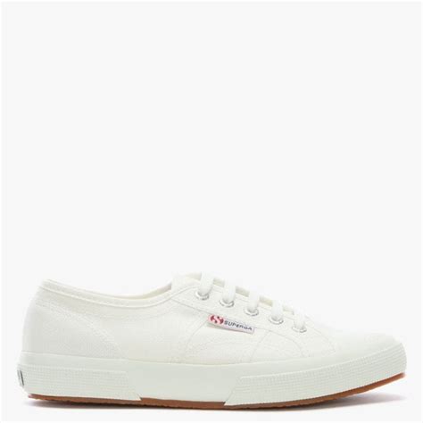 Superga 2750 Cotu Classic White Canvas Trainers