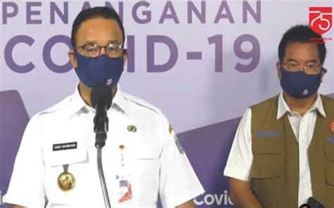 Anies Keluarkan Kepgub Perpanjang PSBB Transisi Secara Otomatis