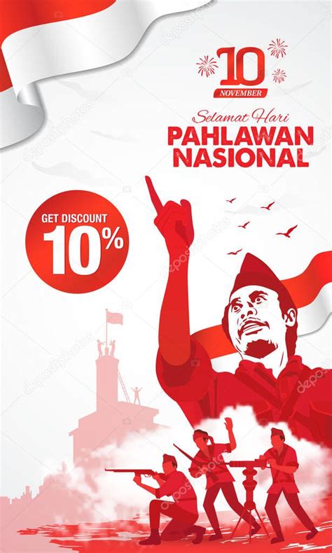 Selamat Hari Pahlawan Nasional Traducción Feliz Día De Los Héroes