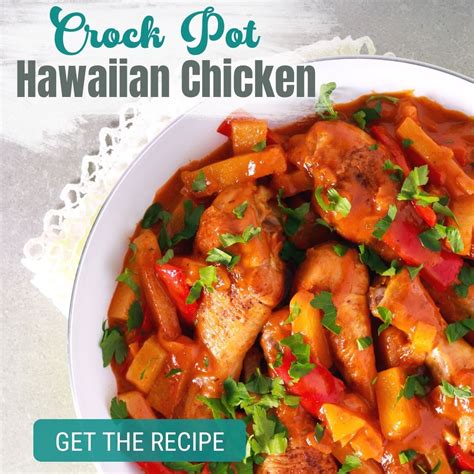 Sweet Pineapple Hawaiian Crockpot Chicken Recipe Serendipity And Spice