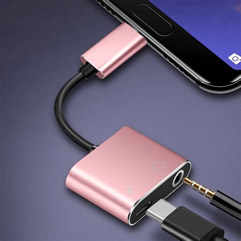 Usb Type C To 3 5mm Audio Adapter Type C Fast Charging Converter Usbc Headphone Adapter Usb C To