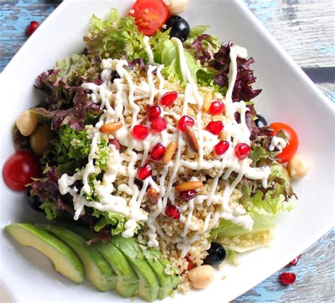 Receta De Ensalada De Verdura Y Quinoa Sencilla Sabrosa Y F Cil