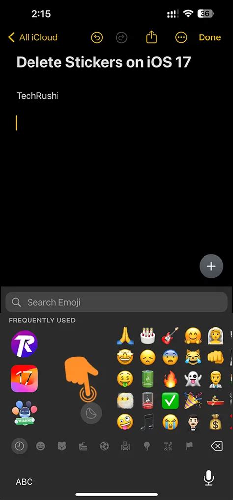 4 Ways To Delete Stickers On IPhone TechRushi
