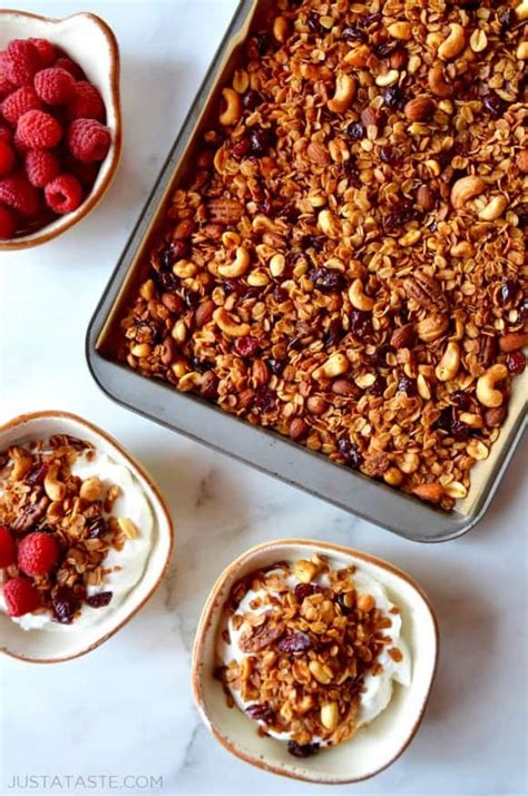 Easy Homemade Granola Just A Taste