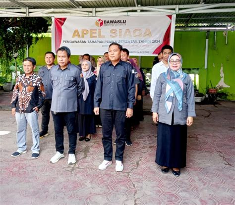 Ikuti Apel Siaga Tahapan Pemilu Bawaslu Kabupaten Gorontalo Siap