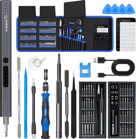 Amazon STREBITO 50 In 1 Precision Screwdriver Set S2 Steel Bits