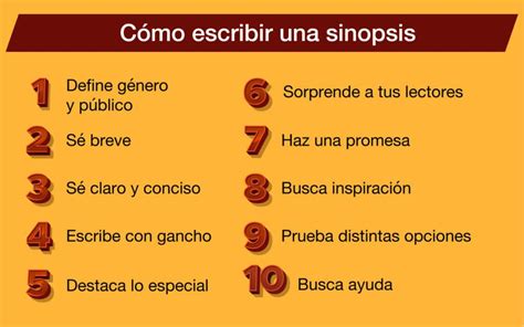 Guía Para Escribir Una Sinopsis Perfecta ¿cómo Hacerlo Bien Doncomo ️