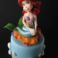 Ariel Cake Topper Decorated Cake By Maria Letizia Bruno CakesDecor