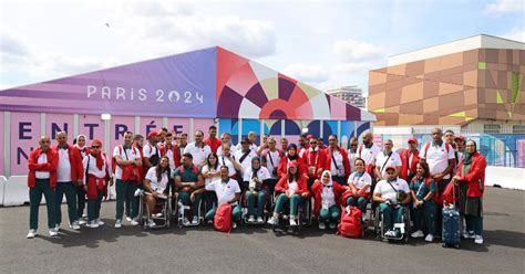 Jeux Paralympiques Les Athl Tes Marocains Arrivent Paris