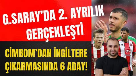 GALATASARAY DA 2 AYRILIK I İNGİLTERE DE 6 FUTBOLCU LİSTEDE I McTominay