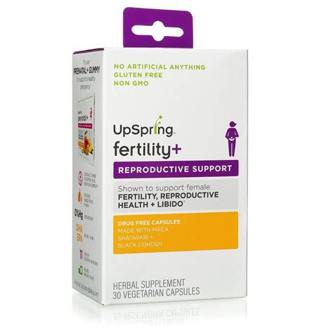 Upspring Fertility For Women Capsules 30ct Natural Fertility