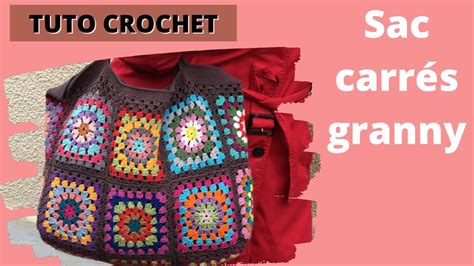 Comment R Aliser Un Sac Avec Des Granny Squares Youtube