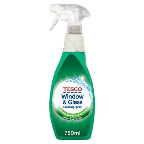 Tesco Window And Glass Cleaning Spray 750ml Tesco Groceries