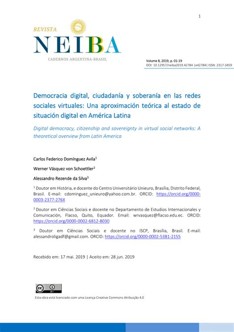 PDF Democracia Digital Ciudadanía y Soberanía en las Redes Sociales