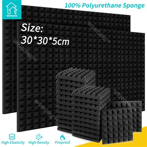 WeHome Sound Proof Foam For Wall Recording Sound Absorbing Wall Panels