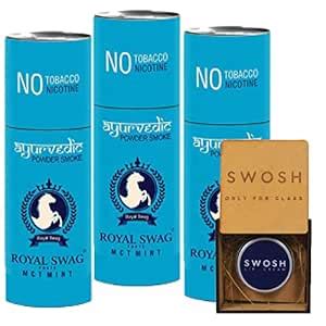 Buy Royal Swag Ayurvedic Herbal Cigarettes Tobacco Free And