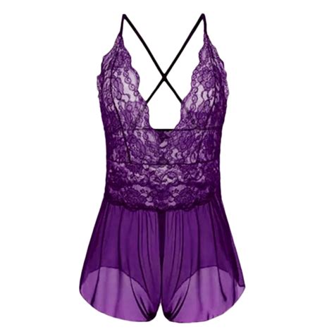 Upioiwer Lingerie For Women Plus Size De Mujer Sexy Lingerie Underwear Bodysuit Sleepwear