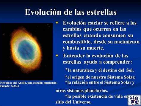 Evoluci N Estelar Nacimiento Vida Y Muerte De Las Estrellas Ppt